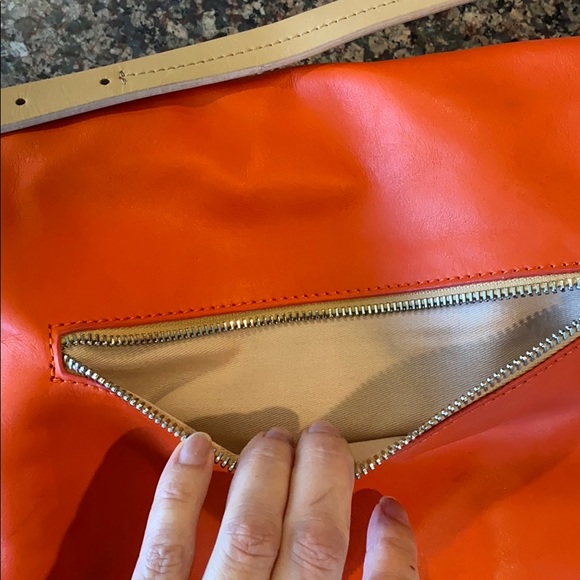 L.A.M.B. By Gwen Stefani burnt orange briefcase - Picture 6 of 16